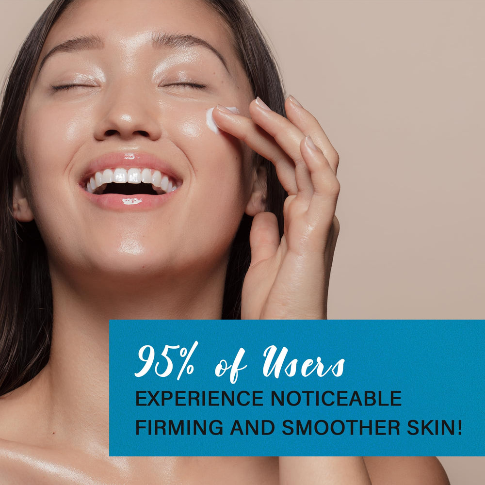 Dcsily Tighten and Lift Neck Cream in day-night routine photo implies versatile skincare usage