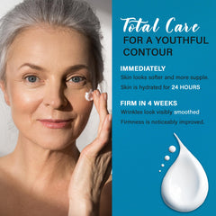 Dcsily Tighten and Lift Neck Cream packaging box conveys premium, paraben-free anti-aging care