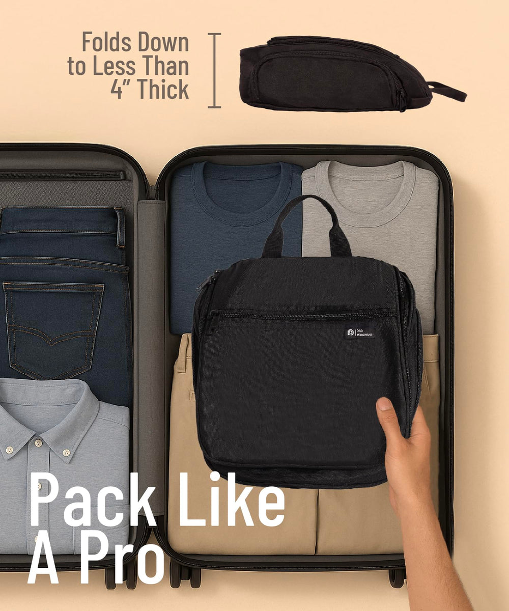 DD D&D Wanderlust extra-large capacity holds full-sized bottles for long trips
