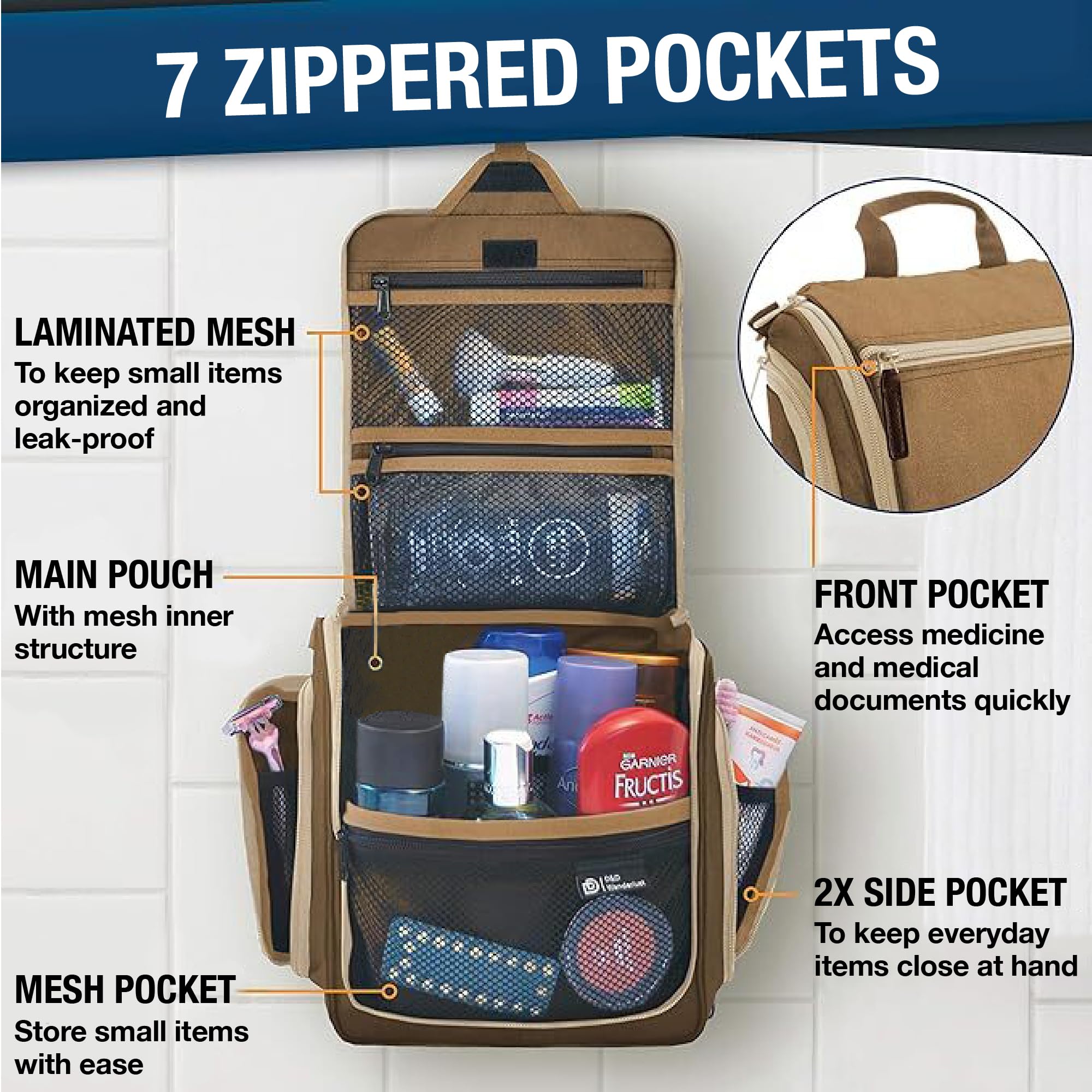DD D&D Wanderlust versatile design suits travel, business trips, camping, and daily use.
