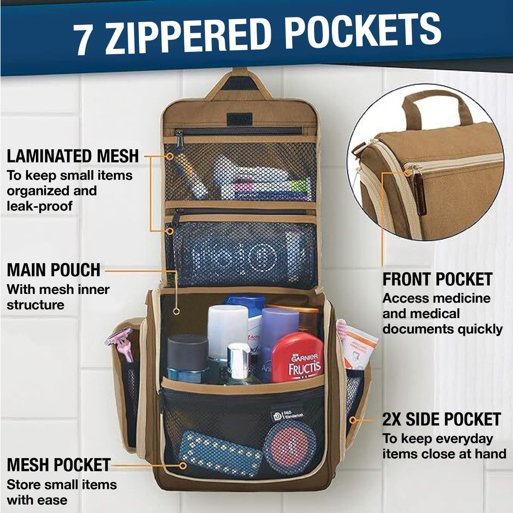 DD D&D Wanderlust versatile design suits travel, business trips, camping, and daily use.