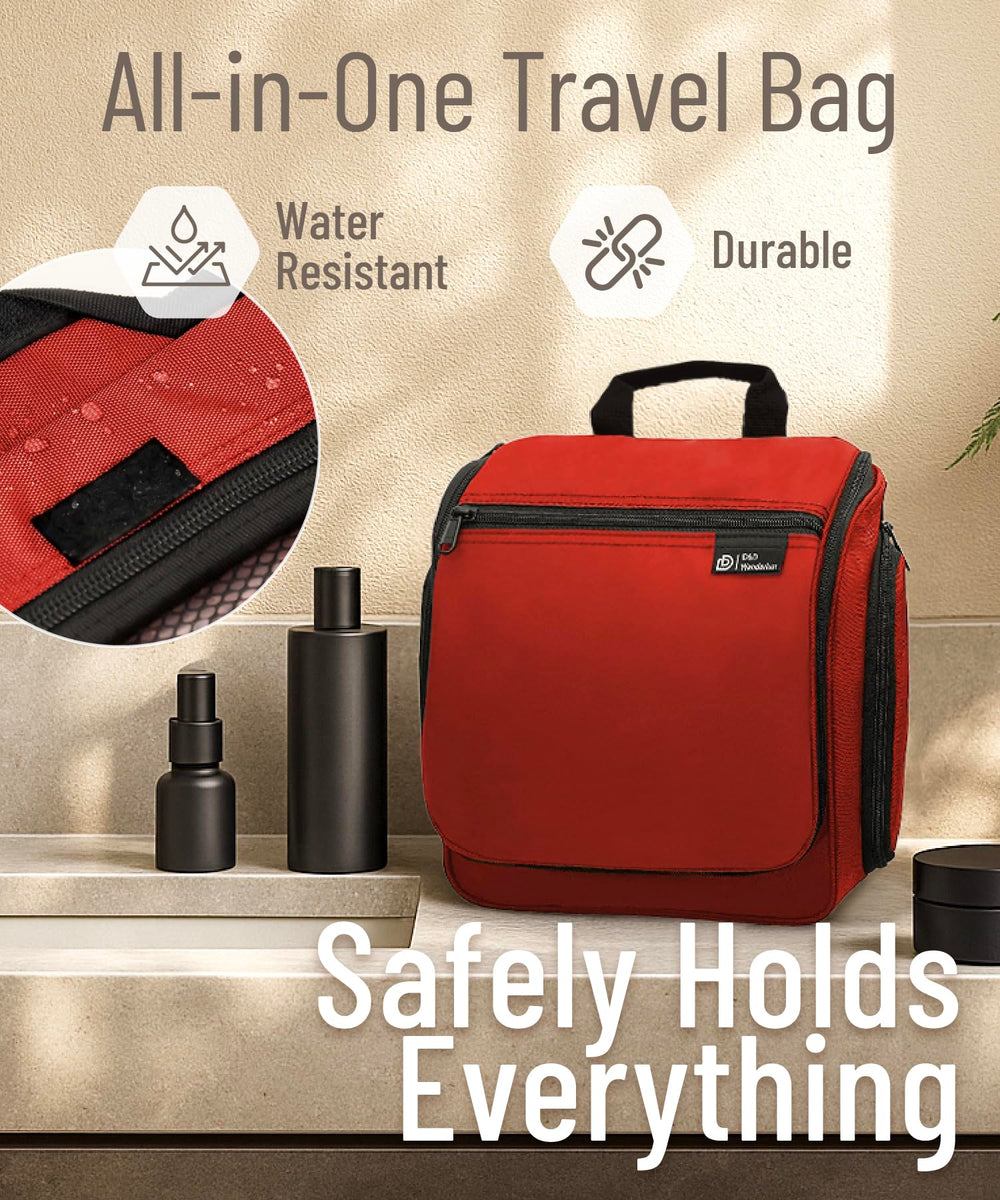 DD D&D Wanderlust bag folded flat demonstrates compact packing for luggage.