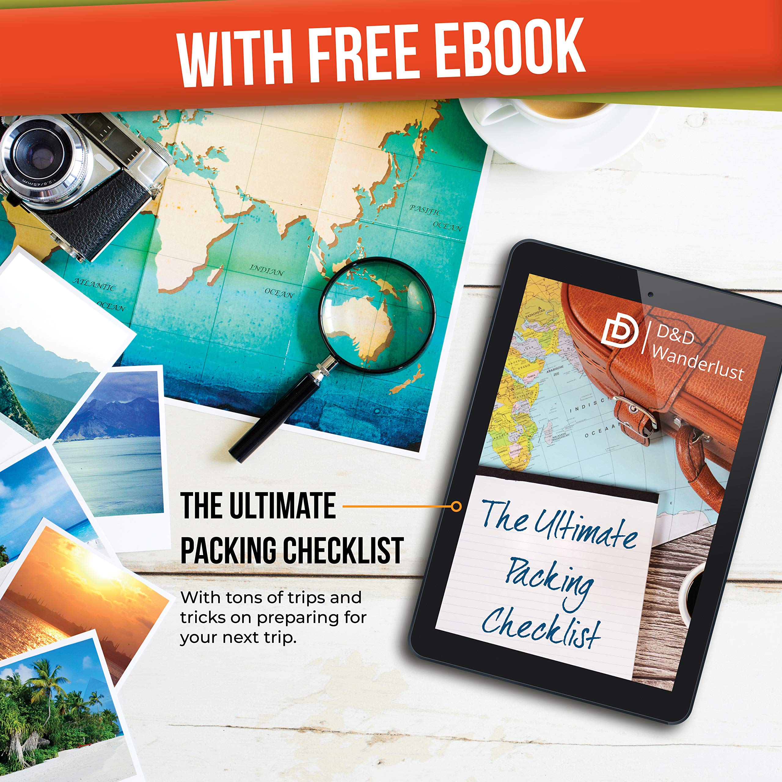 DD D&D Wanderlust with lifetime guarantee tag communicates quality assurance.