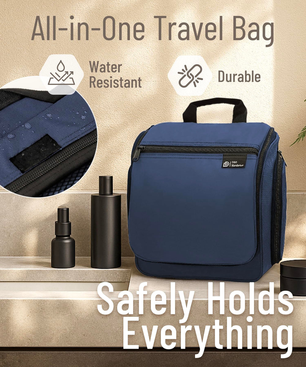 DD D&D Wanderlust durable zippers ensure smooth access while traveling.