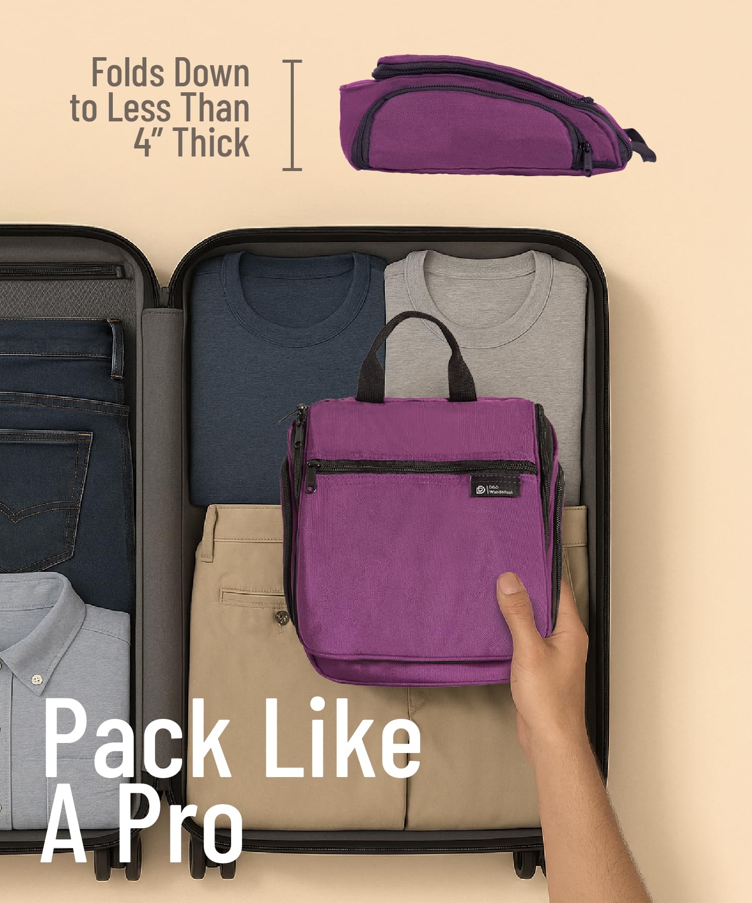 DD D&D Wanderlust gender-inclusive design suits both men and women on trips.