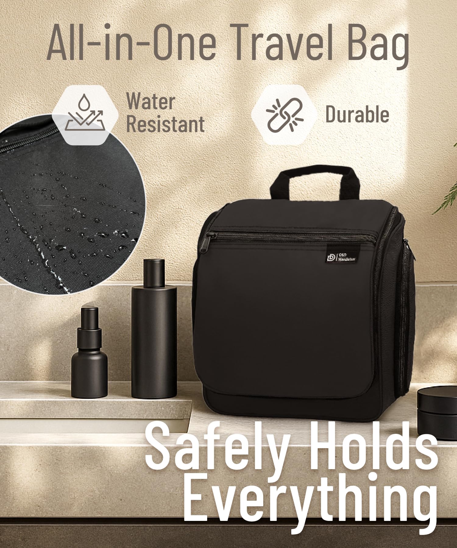 DD D&D Wanderlust bag suited for both men and women travelers.