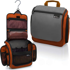 DD D&D Wanderlust toiletry bag interior with 10 compartments for organized cosmetics.