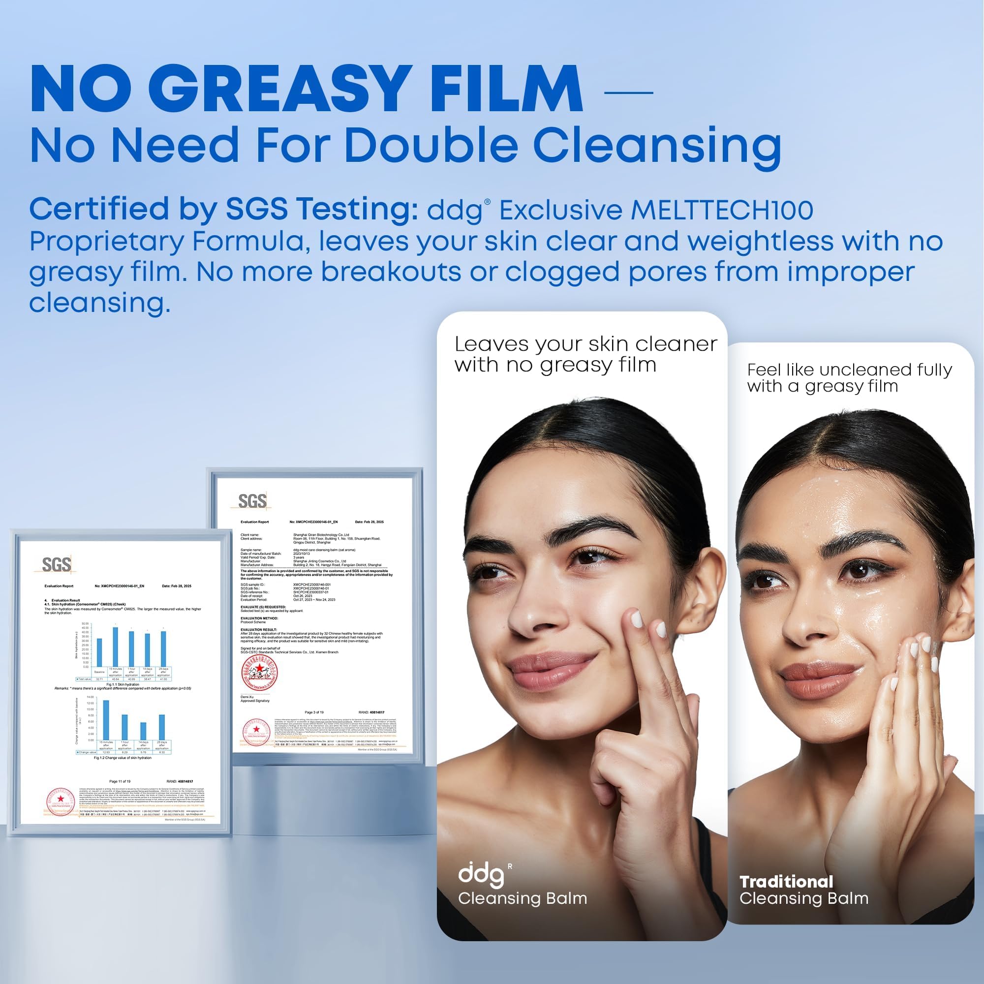 ddg Cleansing Balm suitable for sensitive, dry, oily, and combination skin