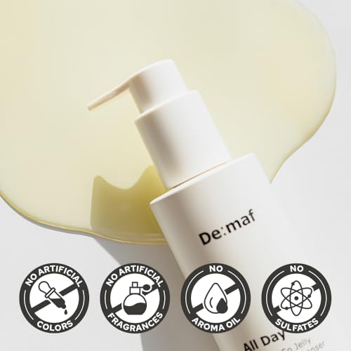 De:maf All Day Glow rinse-off leaves no greasy residue, keeping skin comfortable.