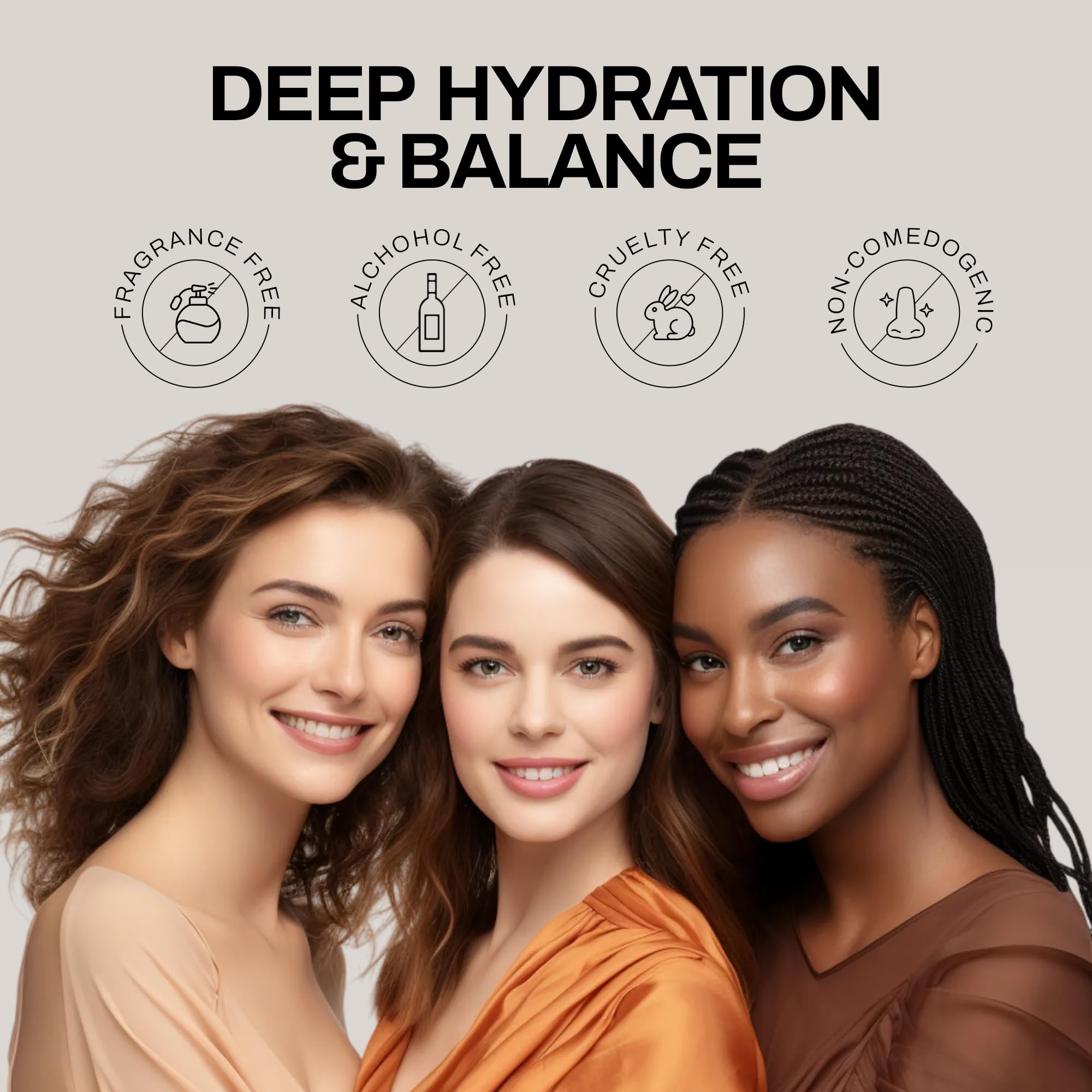 Hand-on application shows drop count for balanced hydration with De:maf My Glow Oil.