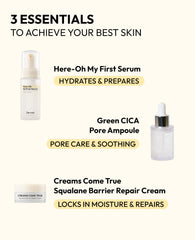 De:maf Green-CICA Pore Ampoule soothes sensitive skin and reduces pore appearance.
