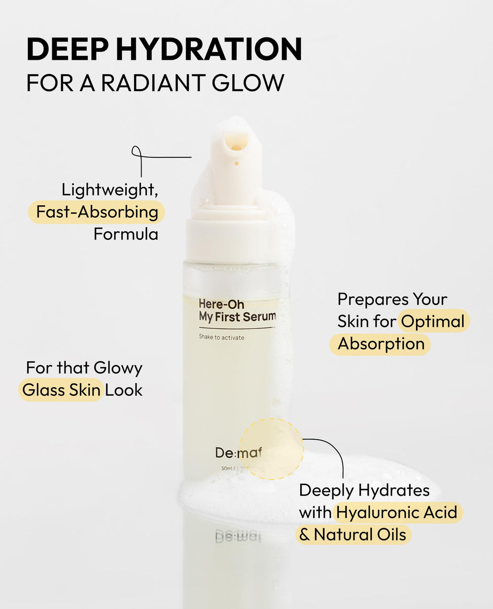 De:maf Creams Come True Squalane Barrier Repair Cream locks in moisture.