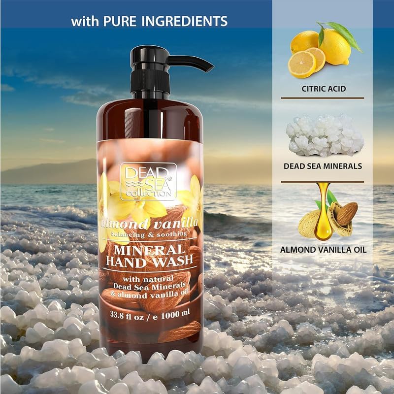 Dead Sea Collection twin-pack display shows two bottles for added value