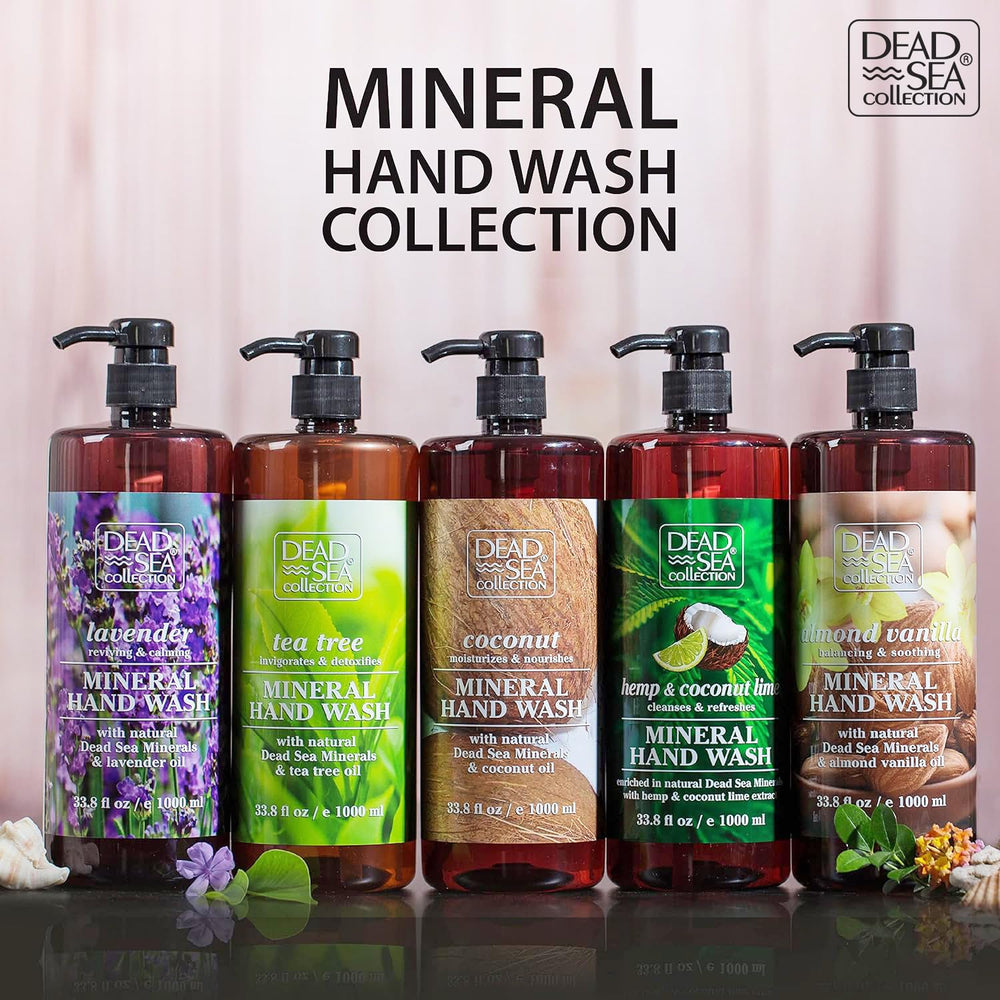 Dead Sea Collection hand soap leaves skin moisturized after washing