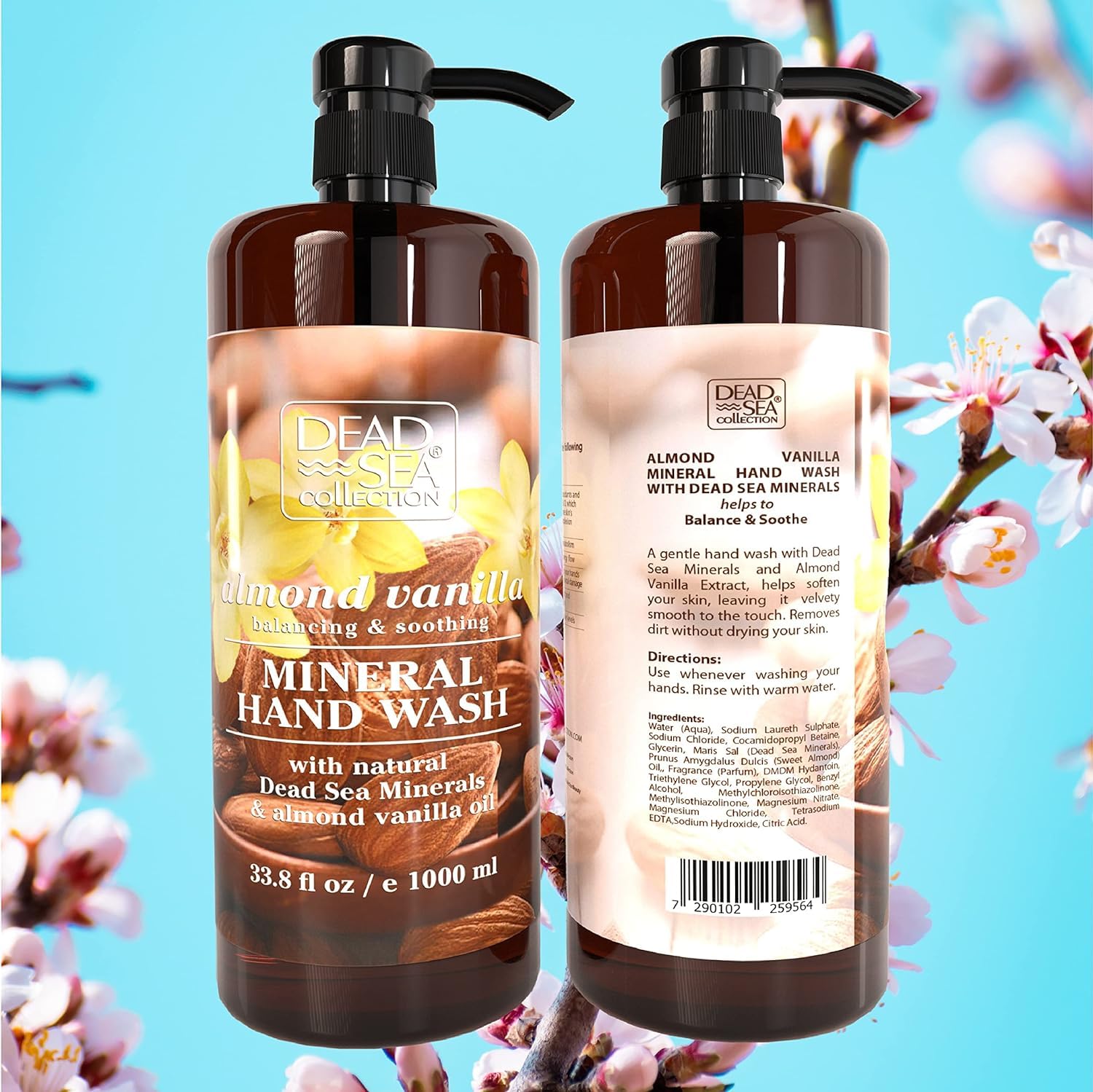 Dead Sea Collection packaging is gift-ready and storage friendly