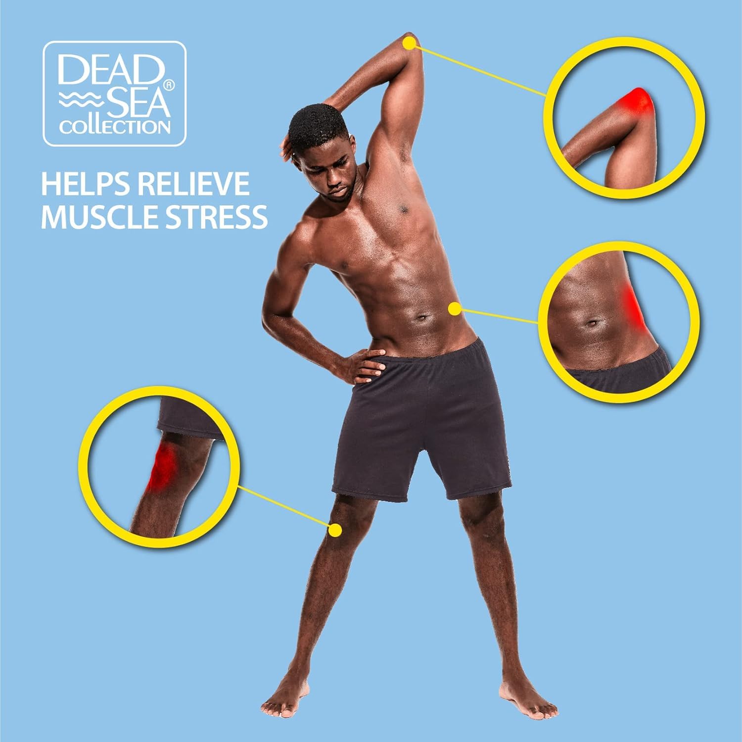 Dead Sea Collection pure Dead Sea salt granules provide mineral-rich soak.