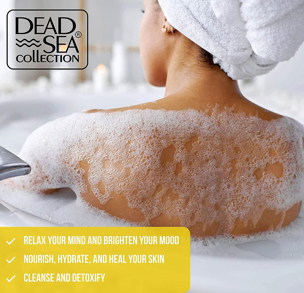 Dead Sea Collection sweet almond oil ingredient close-up nourishing feel for skin