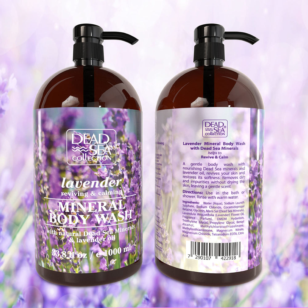 Dead Sea Collection two-bottle pack signaling value and extended-use coverage