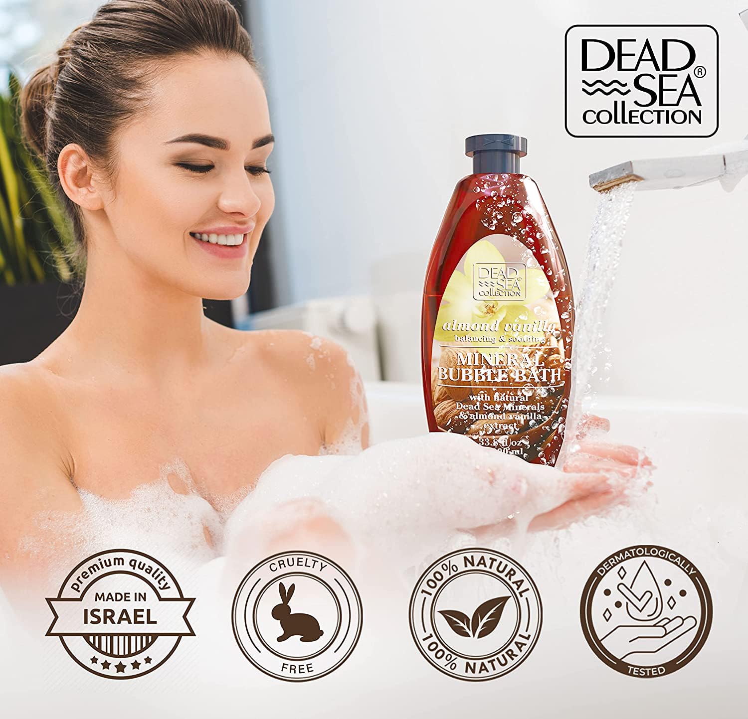 Dead Sea Collection two-bottle packaging box great value