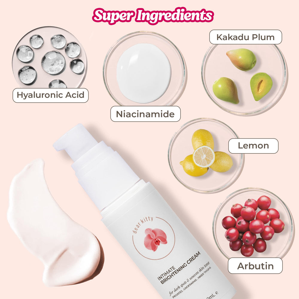 Dear Kitty dark spot cream daily-use formula supports even tone and hydration.