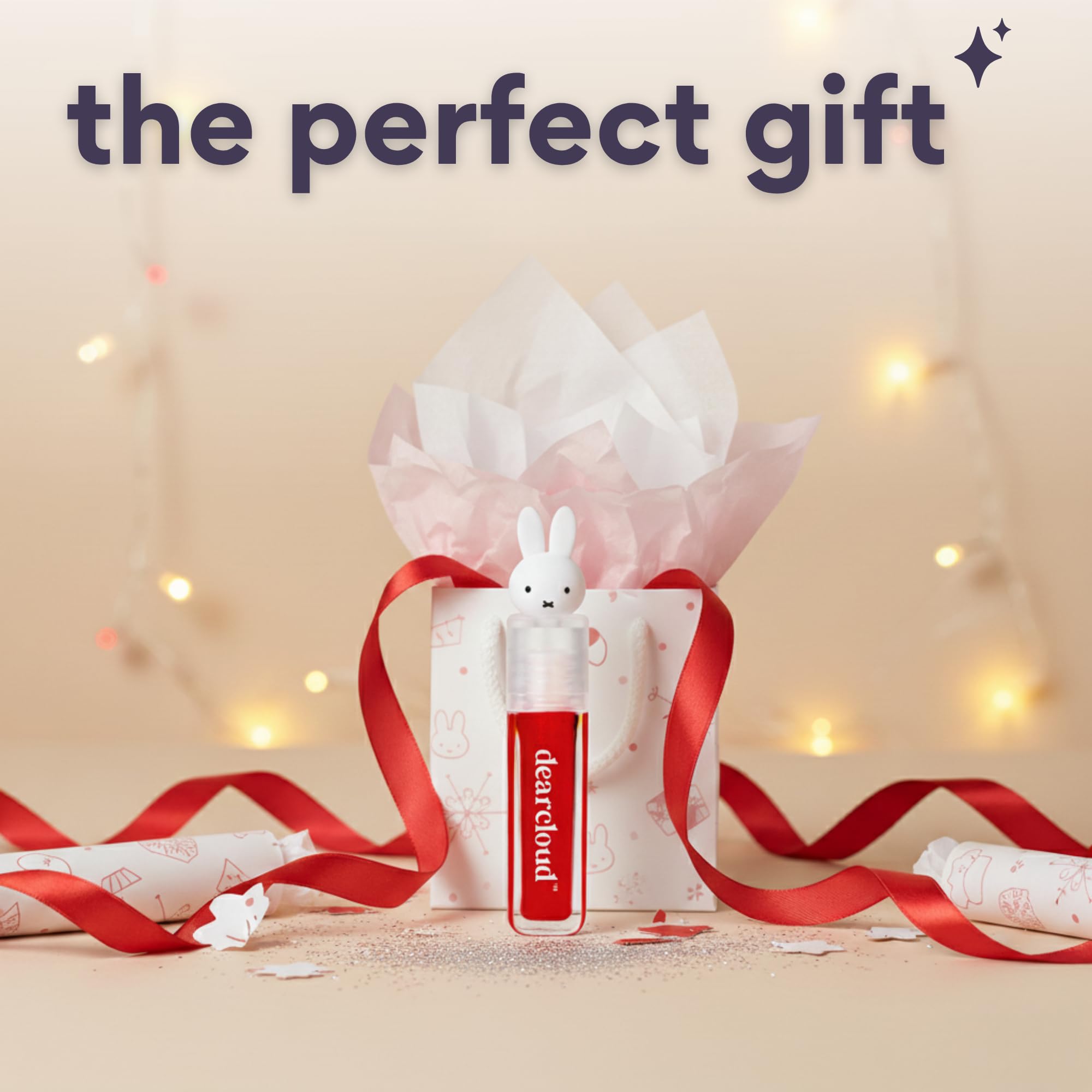 Application close-up demonstrates smooth glide and pillowy gloss with comfortable wear