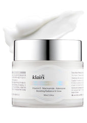 DearKlairs Freshly Juiced Vitamin E Mask packaging highlighting daily hydration.