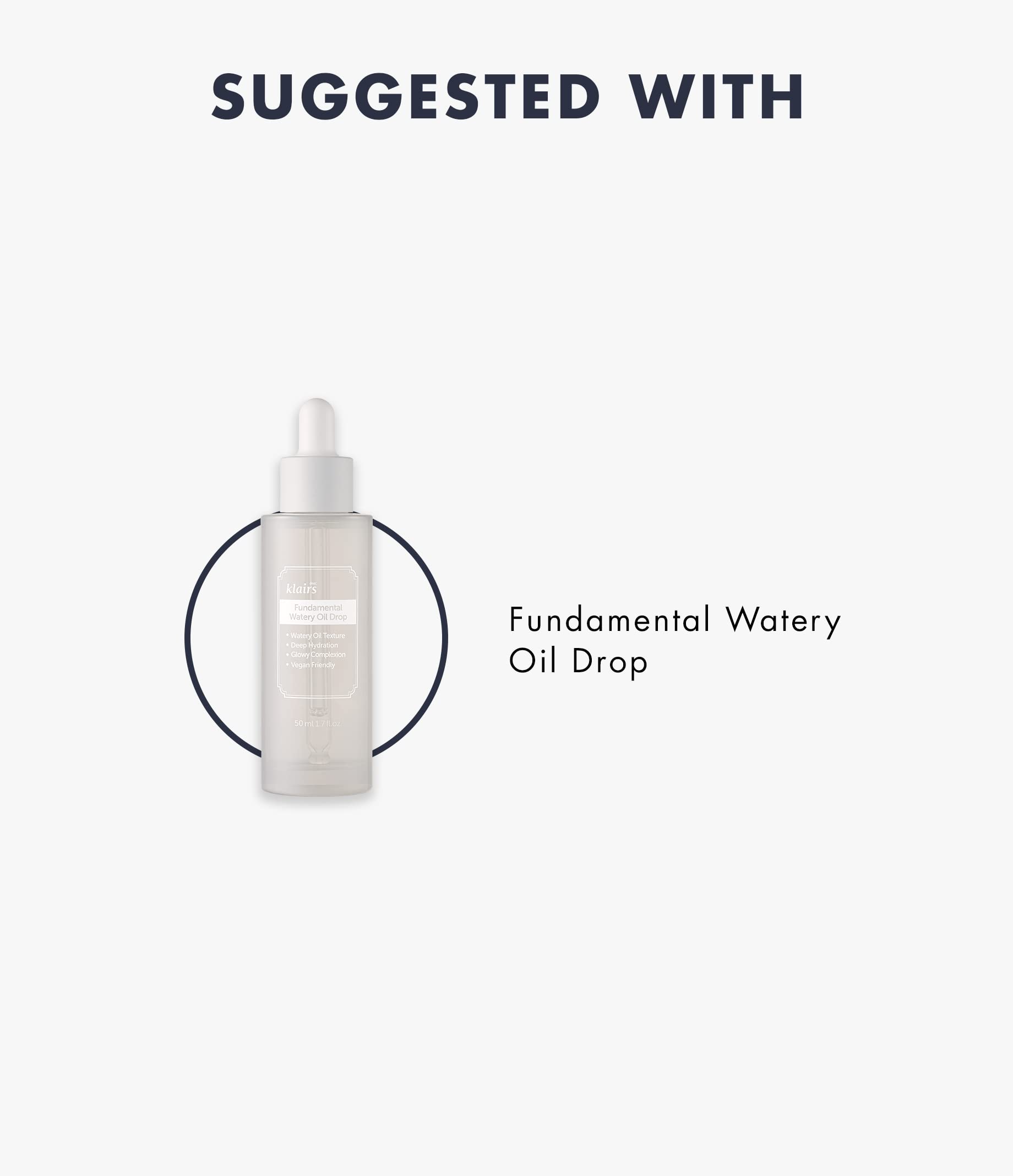 DearKlairs Hydration boost held bottle suggests a refreshing spritz during the day.