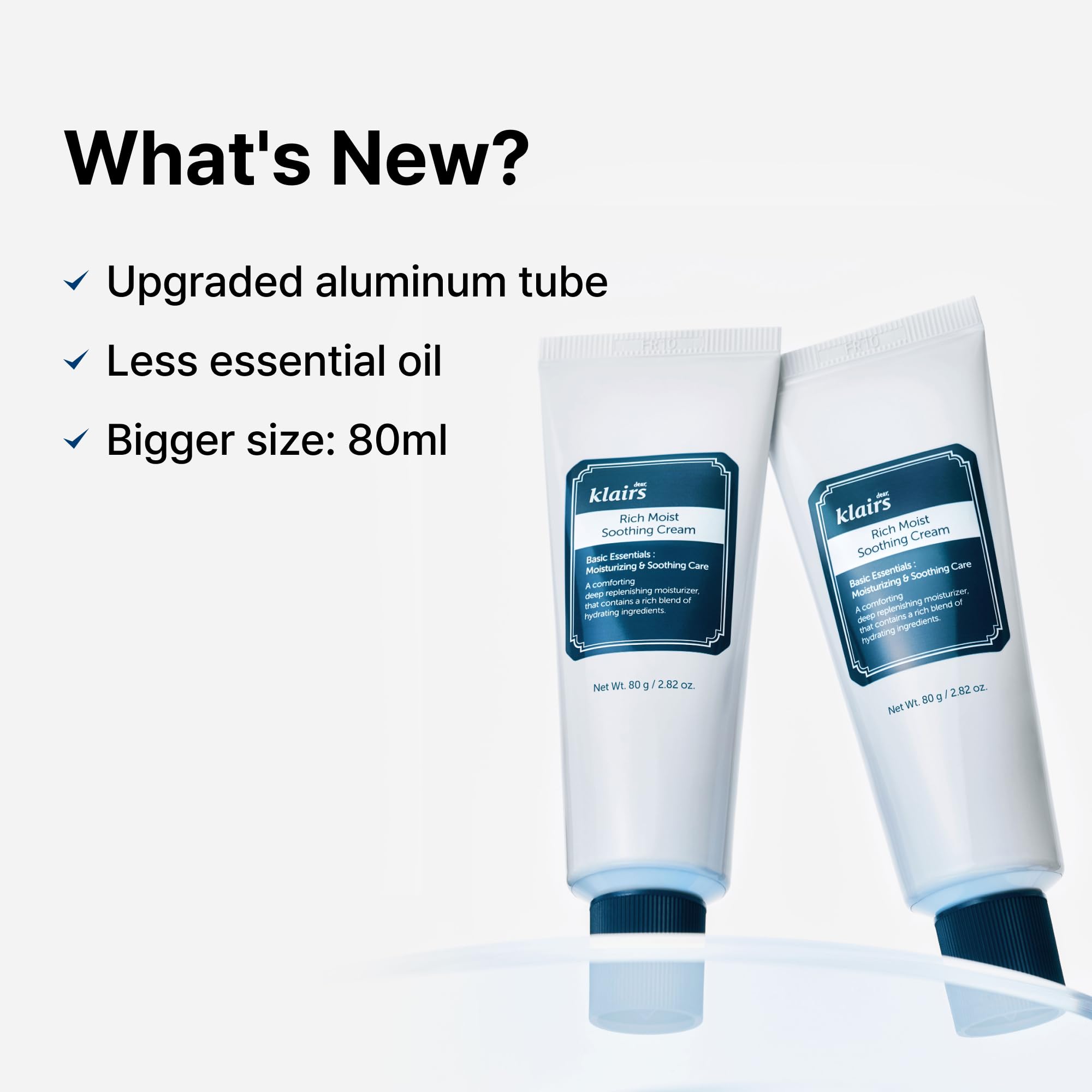 DearKlairs Rich Moist Soothing Cream sensitive skin scenario with gentle care.