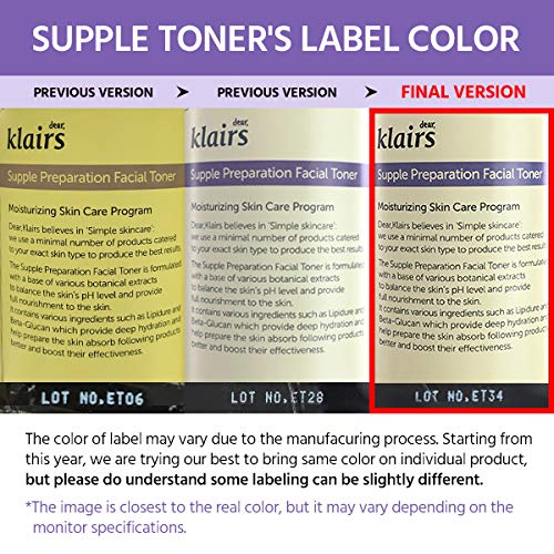 DearKlairs Supple Preparation Toner hyaluronic acid closeup emphasizes moisture retention.