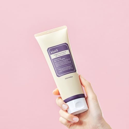 Close-up of lotion texture highlighting quick absorption without stickiness