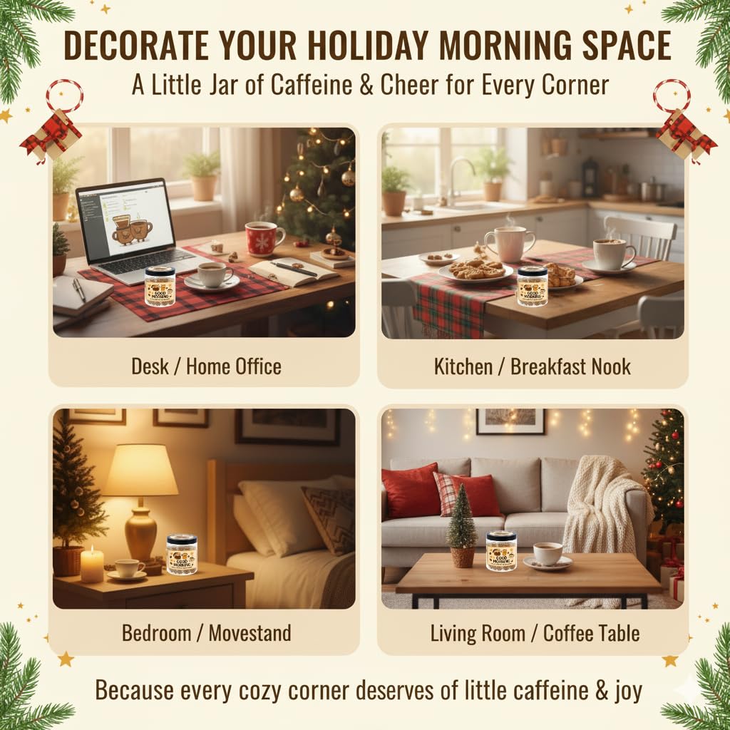 DEARMINE coffee gift for women and men suitable for office cheer and more.