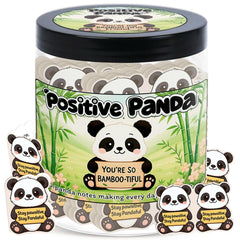 Dearmine Positive Panda Jar cover featuring panda art for daily motivation