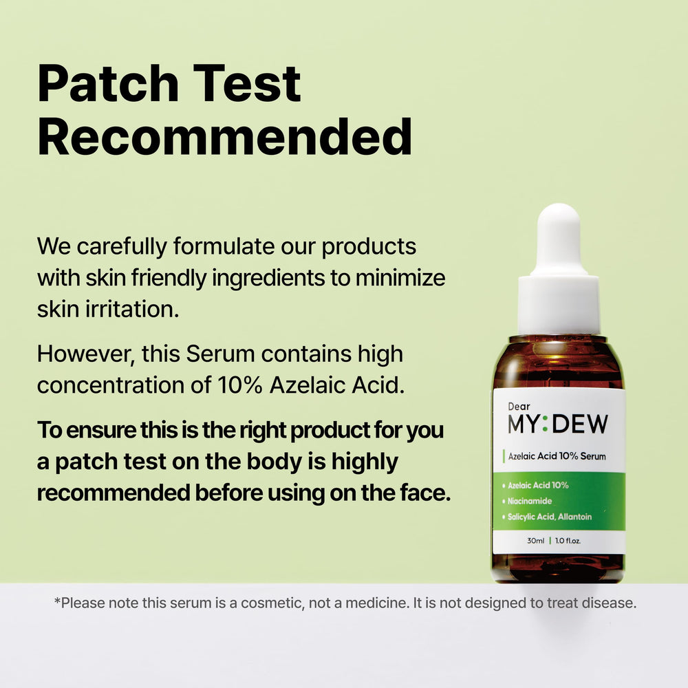 DearMYDEW pore-clearing closeup hints at balanced pores and clearer skin appearance.