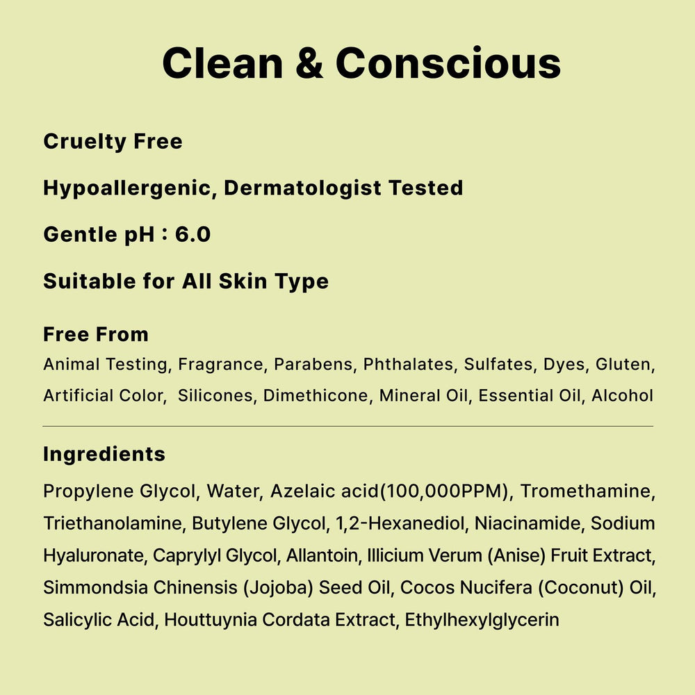DearMYDEW rosacea-relief visual suggests redness reduction and more even-toned skin.