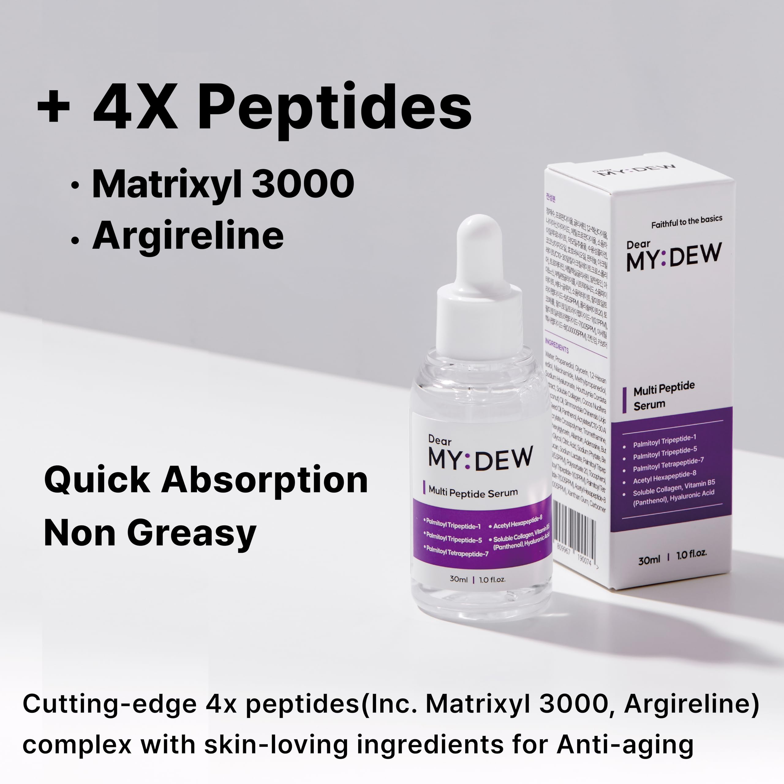 DearMYDEW serum pump in action for easy, mess-free application