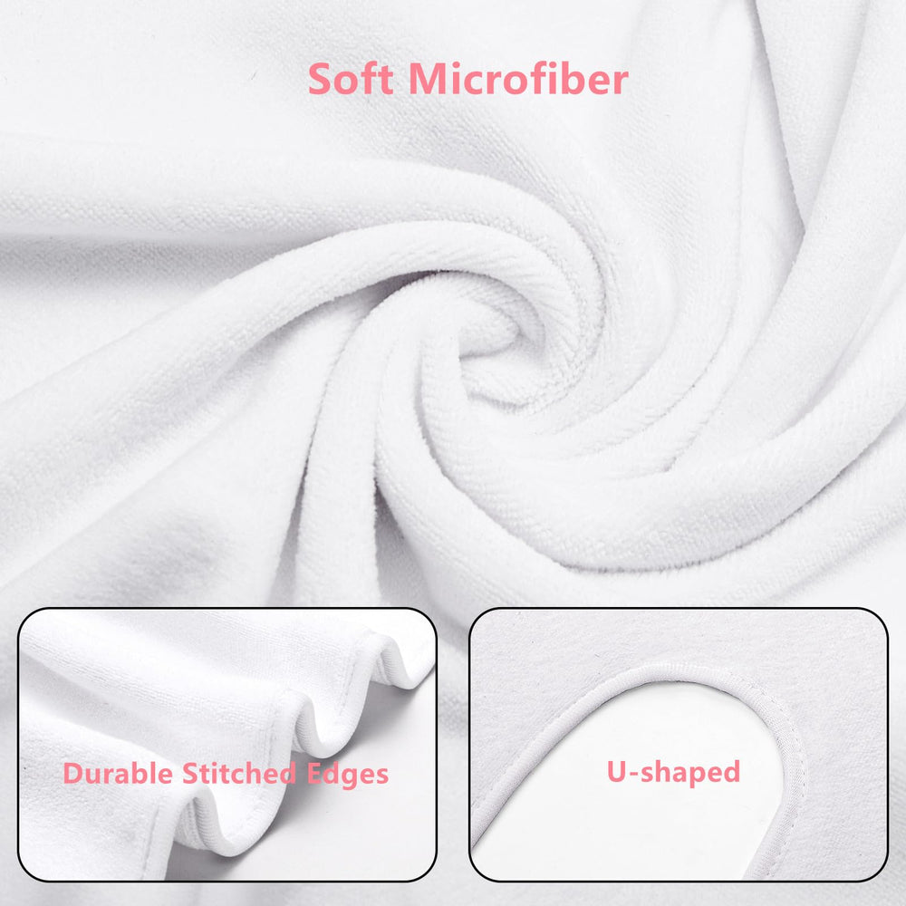 DEAYOU microfiber soft towels provide gentle touch and high absorption.
