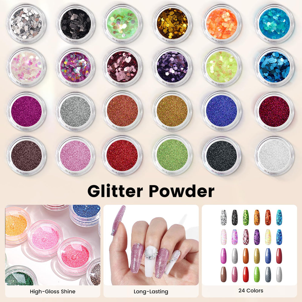 Deciniee French tips 100pcs for versatile nail designs.