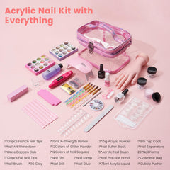 Deciniee acrylic liquid bottle 70ml for smooth, even acrylic application
