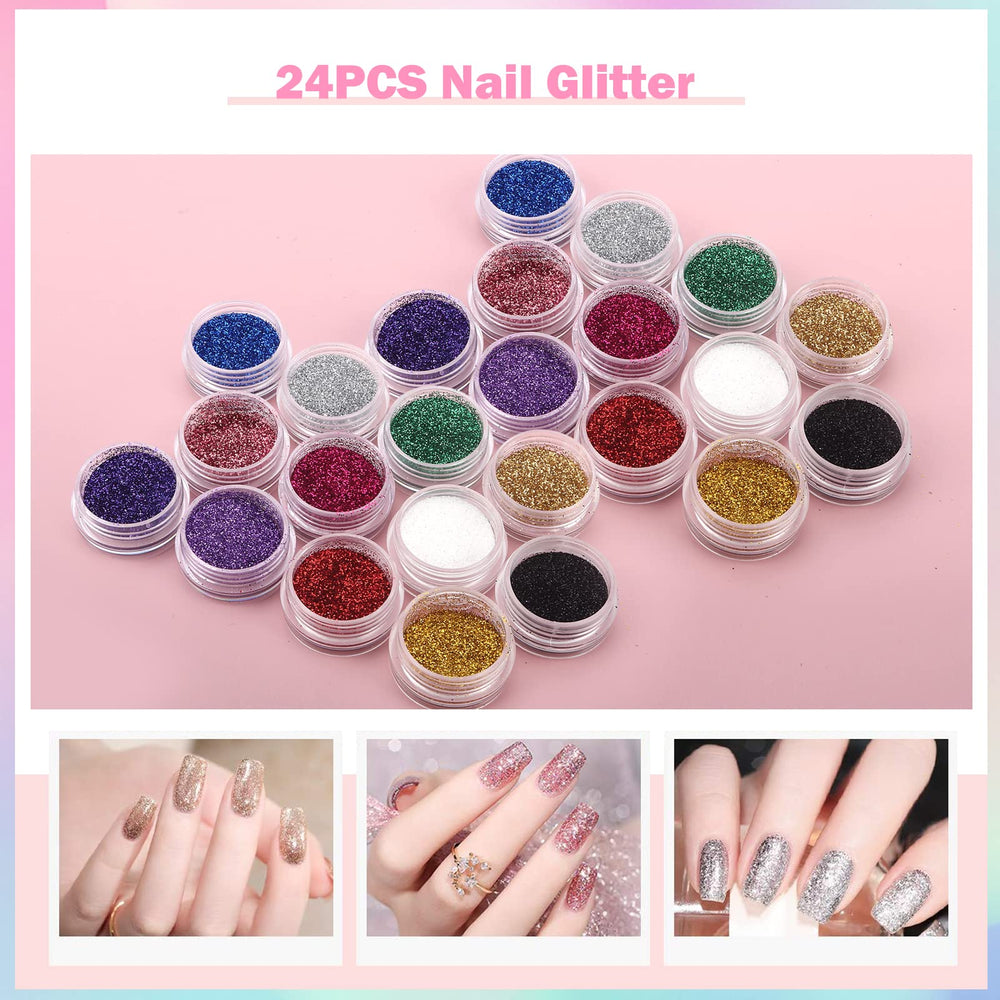 Deciniee acrylic-powder-clear transparent base for build and set