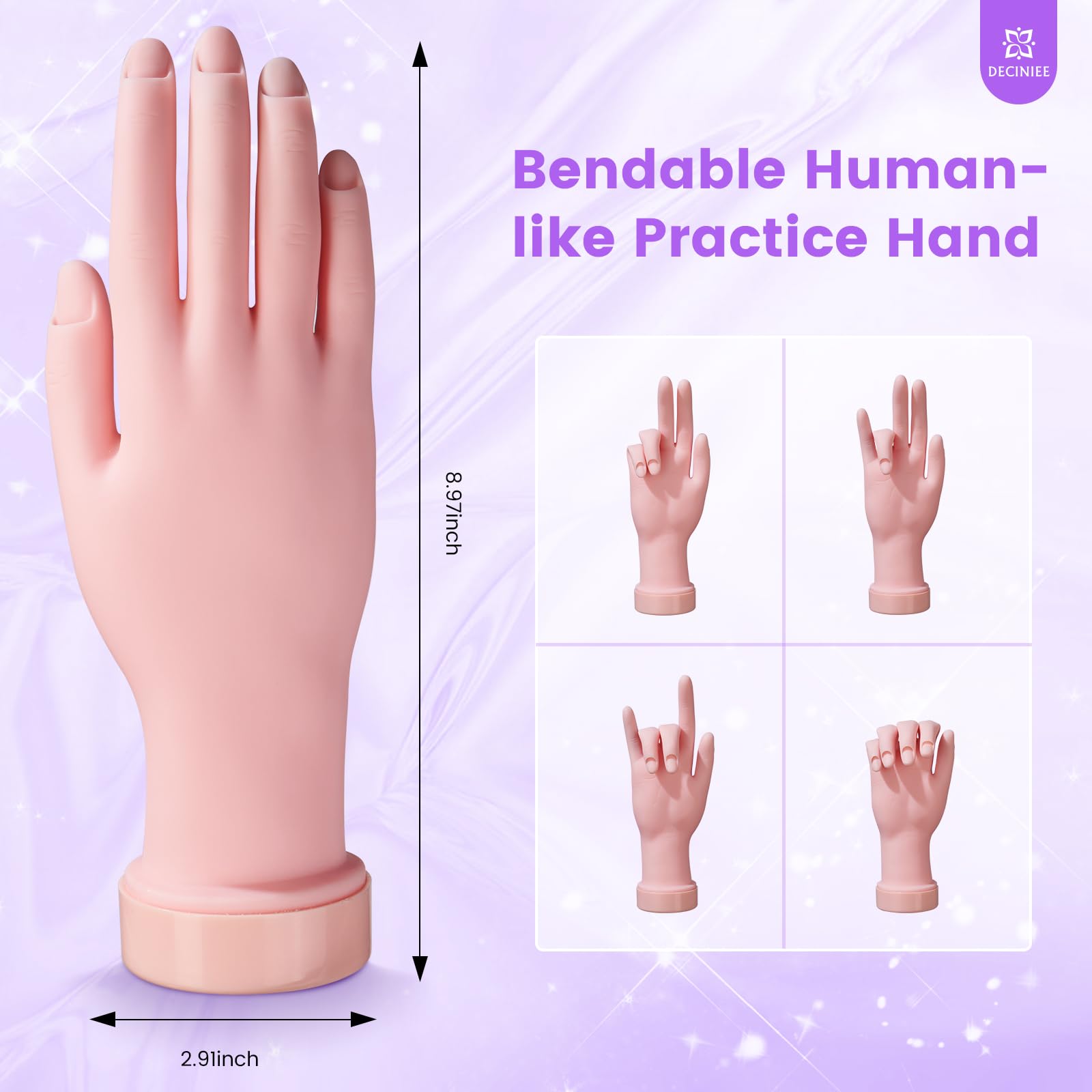 Deciniee full tips provide durable practice surfaces for beginners.