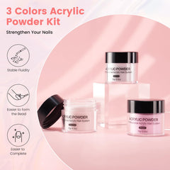 Deciniee acrylic liquid bottle — 70ml formula for smooth, durable nail acrylics
