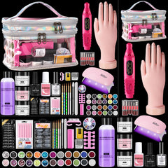 Deciniee nail kit practice hand — realistic feel for at-home nail art practice