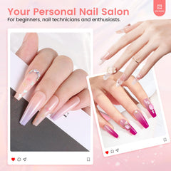 Deciniee practice hand for nail art to simulate real finger and nail work