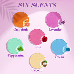 DeckTheHalls lavender shower steamer provides soothing scent for unwinding after a long day