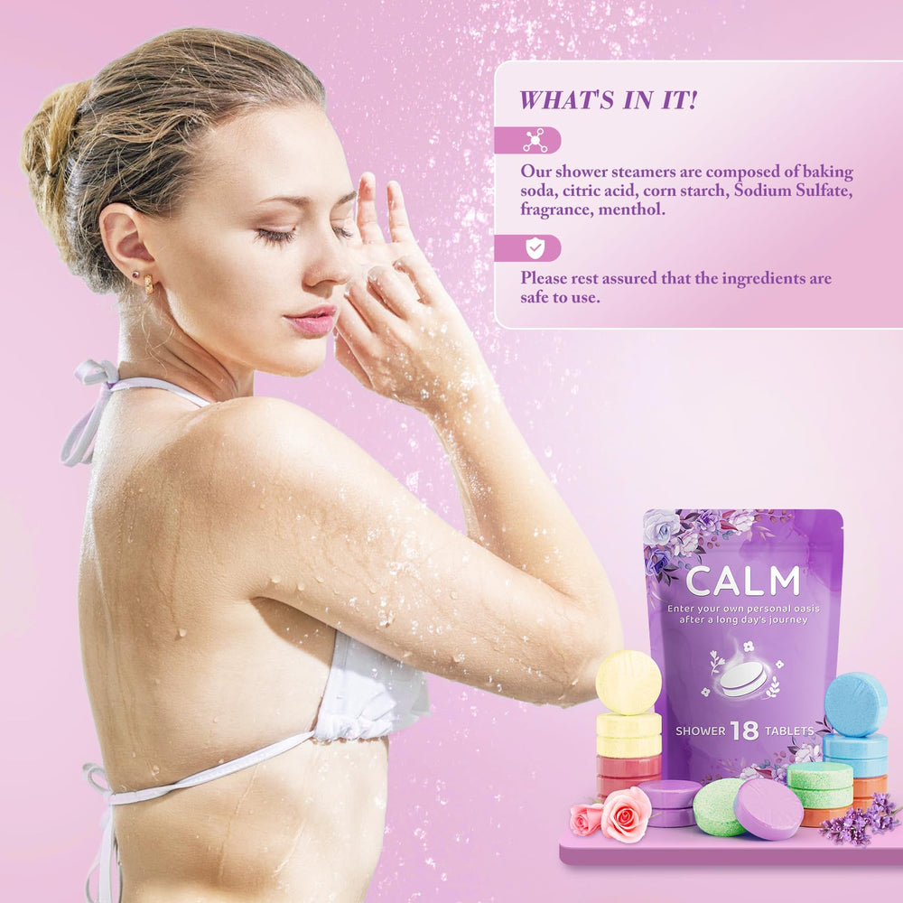 DeckTheHalls sea shower steamer features ocean notes for a fresh, spa-like escape