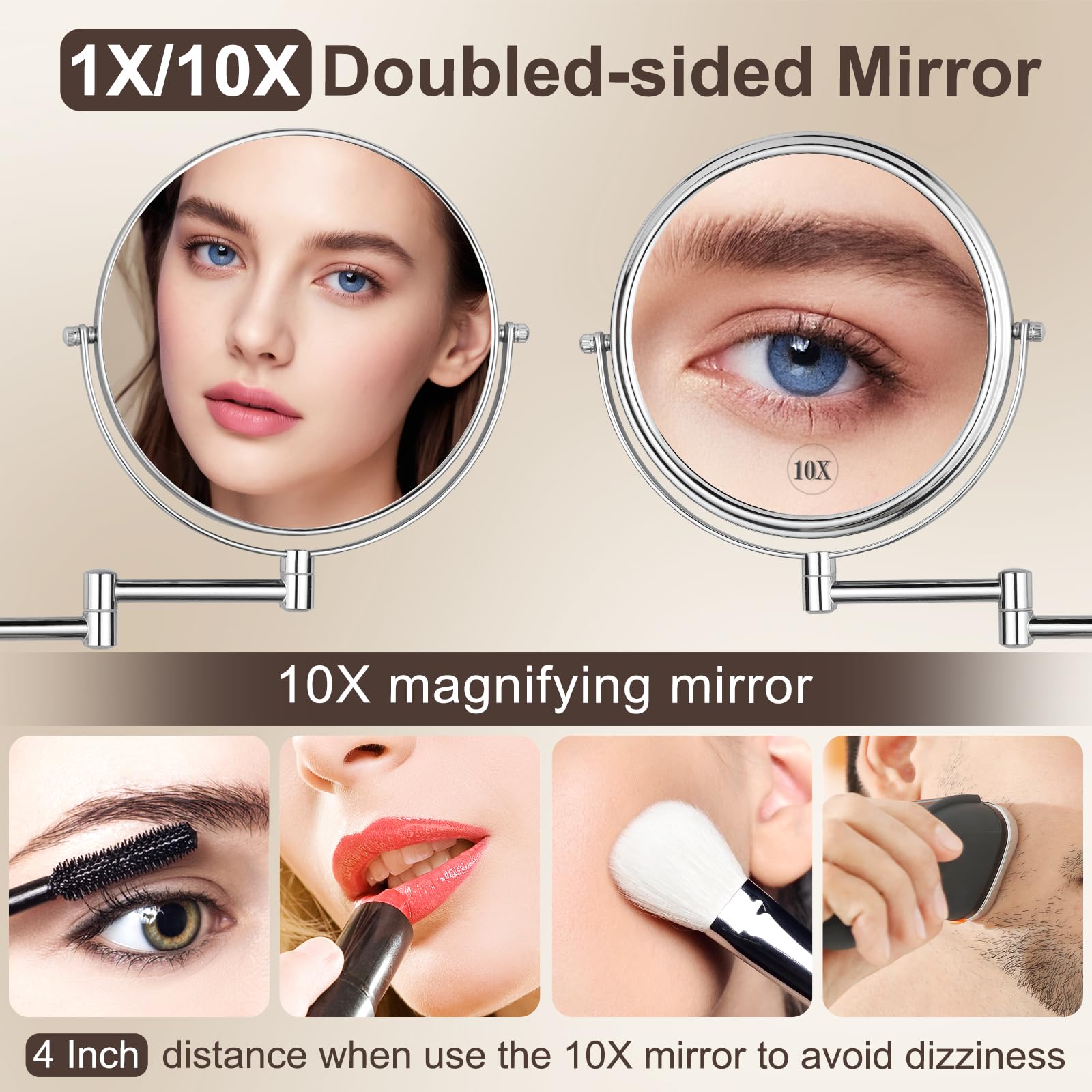 DECLUTTR 360-degree swivel lets you set the perfect angle instantly.