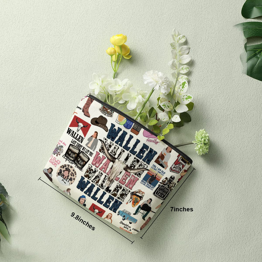Decohim travel cosmetic bag interior organization for easy packing.