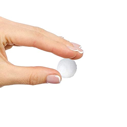 DecorRack cotton balls for makeup removal — gentle, absorbent application of cleansers.