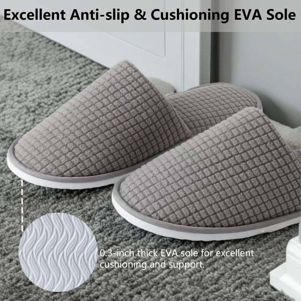 DECOUE durable vinyl/EVA sole supports lasting wear and stability.