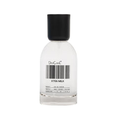 DedCool Xtra Milk bottle closeup highlighting premium, everyday luxury scent.